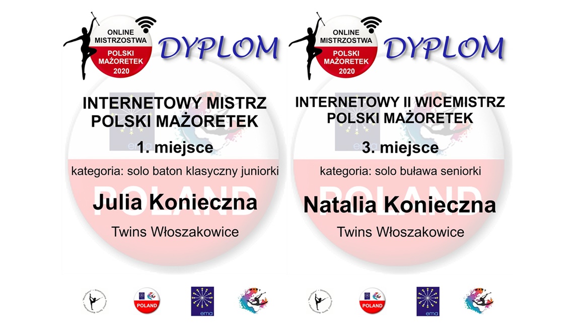 Mistrzostwa Polski Mażoretek online 2020