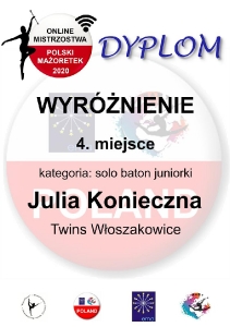 Mistrzostwa Polski Mażoretek online 2020_2