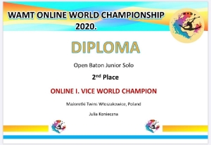 Mistrzostwa Świata Mażoretek online 2020_1